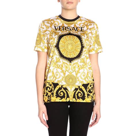 women versace shirt|women's gianni versace t shirts.